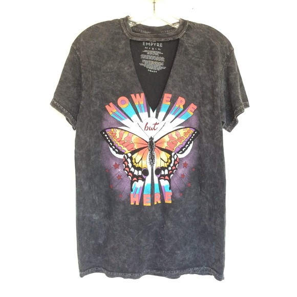 Nowhere But Here Butterfly T shirt - Picture 1 of 2